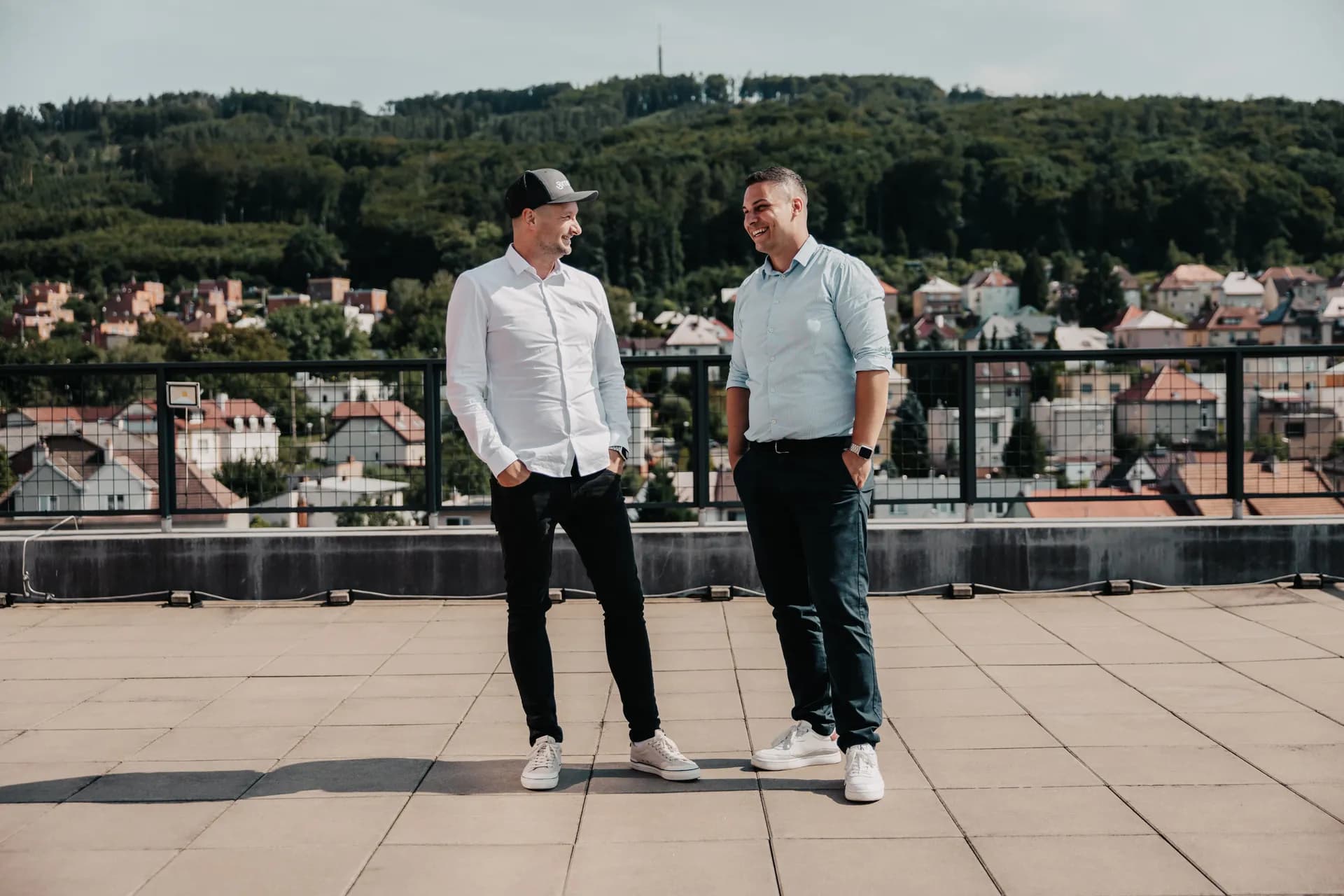 Adam Joura y David Štefanko, fundadores de Adoptimal Technology